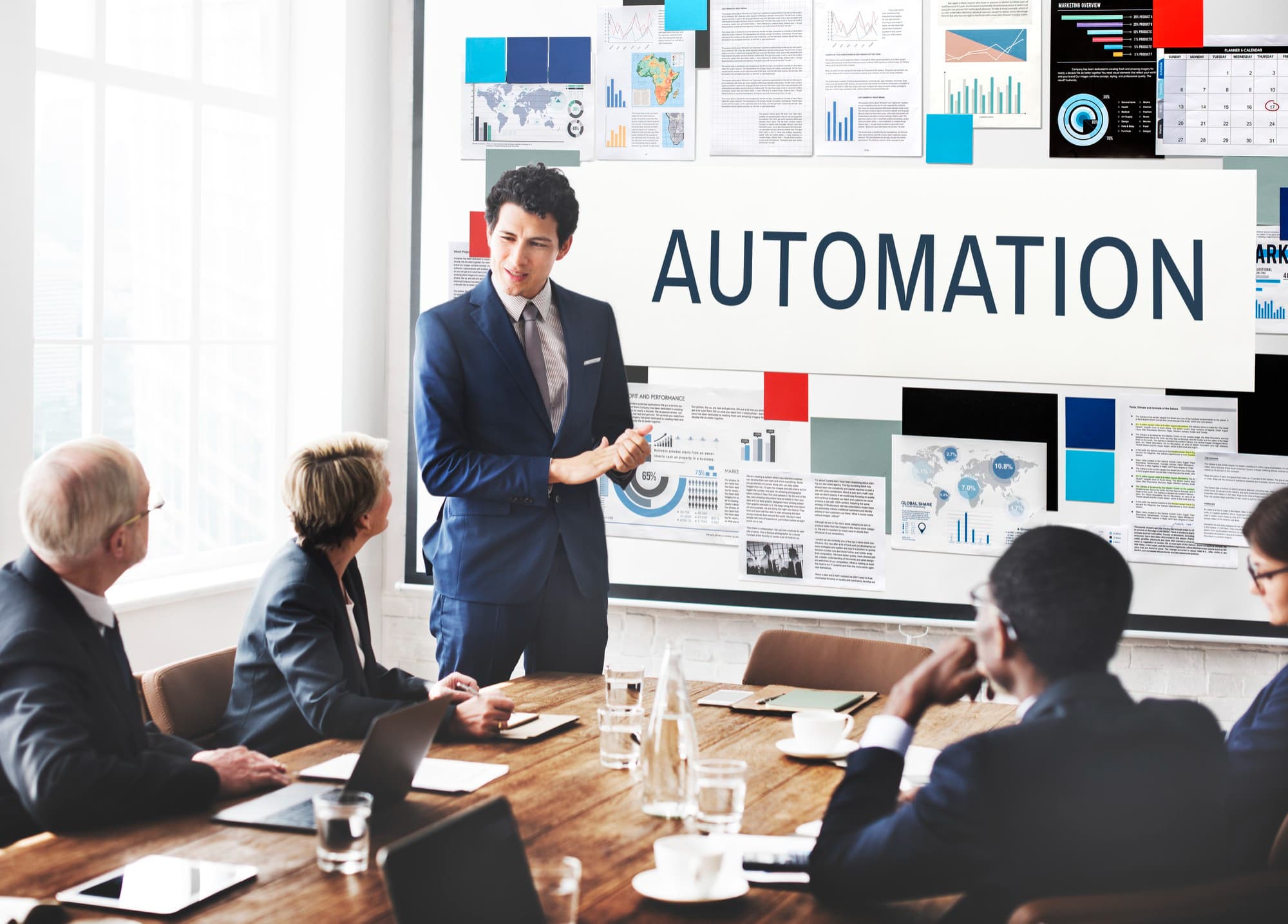 Business process automation workflow